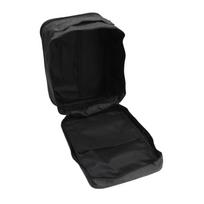 Waterproof Shoe Organizer  Travel Business Trip Gym Home Luggage Suitcase Dorm M juoda
