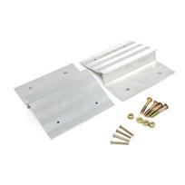 Truck Loading Ramp Kits Aluminum Alloy Ramps Bracket Ladder Slope Fittings Ramp Accessories with Rubber Feet Kit for Cars Trucks Lawn Mowers