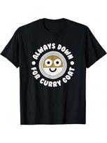 Always Down For Curry Goat - Jamaican Curry Goat T-Shirt S įvairiaspalvis