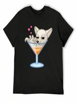 Chihuahua Chiwawa Dog Tshirt - Dog Gifts For Chihuahua And Miniature Dog Lovers T-Shirt Cute Tops unisexs Graphic T-Shirts Hip Hop S įvairiaspalvis