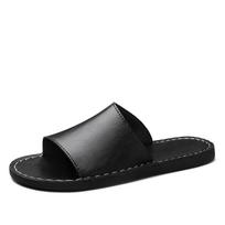 Men's Trendy Non-slip Beach Flip-flops, Soft Sole Summer Sandals 2025 47 11611 juoda spalva