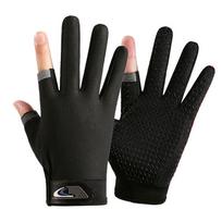 Accessories Carp Mitten Protective Mittens Fishing Gloves Three Fingers Gloves Anti-skid Mittens juoda
