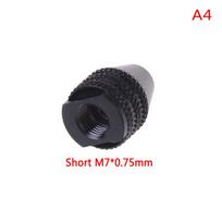 4 Types Multi Chuck Keyless For Rotary Tools 0.3-3.2mm Drill Bit Chucks Long Tail/Short Tail Drill Bit Chuck Long/Short Tail