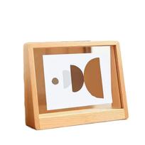 Personalized Photo Frame Stand Creative Photo Albums Desktop Decoration Picture Frame  Bedroom XL-Horizontal Style
