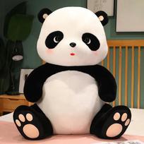 Mieli pandų pliušiniai žaislai vaikams Panda iškamša Kawaii pliušinė panda Minkštas žaislas Panda Gimtadienio dovanos Simuliuota pandos lėlė 20cm