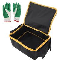 Air Compressor Bag Case for DCC020IB 20V Tire Inflator Cordless Tools Storage Holder Organizer with black