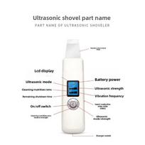 Cleansing Ultrasonic Cleanser Blackhead Absorption Import Export Beauty Pore Cleaner Face Wash Shovel balta