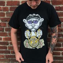 Gangster Pink Panther T-Shirt Cartoon Tee Shirt Men's All Size S To 4XL YI115 Unisex T-Shirt L