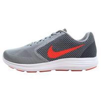 Nike Revolution 3 Wolf Grey Hyper Orange Women's 819303-002 36