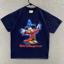VINTAGE Mickey Mouse Shirt Mens Medium Blue Sorcerer Wizard Disney Graphic 90s M