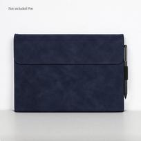 PU Leather Case for Microsoft Surface Pro 9 Tablet Case Pro 8 13 Inch TPU Soft Cover for Pro X 4 5 6 7 Surface go 1 2 3 Surface go 1 2 3 mėlyna