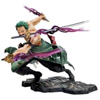New One Piece 10cm Anime Figure GK Roronoa Zoro Three-blade Sa-maximum Manga Anime Statue Action Figure Collection Figure Kid Toy