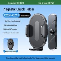 Cold Ice C20F MagSafe Magnetic Dual-Head Phone Holder with Strong No-Drill Mount for Gym, Golf, and Car.