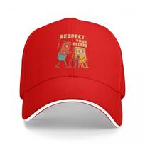 Baseball Caps Respect Your Elders Gaming Control Retro Funny Gamer Trending Graphic Unisex Outdoor Summer Caps One Size