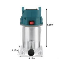 88V 850W Wood Router with 1/2 Battery Cordless Electric Trimmer Woodworking Engraving Slotting Trimming Milling Machine
