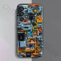 Creative Circuit Board Phone Case For Samsung S9,S10,S20,S10,S21,S25,S24,S23,Ultra,FE,Plus,Lite,Soft Silicone Black Cover SamsungS26ULTRA