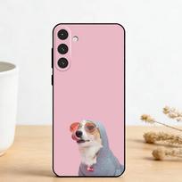 C-Corgi D-Dog    Phone Case For Samsung Galaxy A73,A72,A71,A70,A53,A52,A51,Others Soft Black Cover Samsung a71 4g