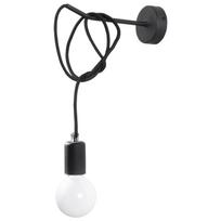 Kinkiet Edison 1 E27 Czarny Sollux Sl.0373