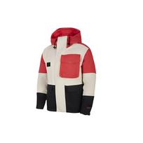Nike Lebron Premium Utility Multiple Pockets Windproof Hooded Padded Jacket Beige Creamy Men's DA6714-604 XXL