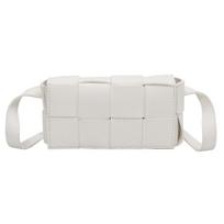 Women's Bag, New Tofu Small Square Bag, Trendy Mini Woven Bag, Shoulder Bag, Crossbody Waist Bag, Chest Bag balta