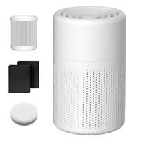USB Portable Purifier with Auto Air Quality Monitoring Personal Desk Mini Air Purifier Small Air Purifier for Home Bedroom