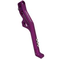 For Surron Light Bee S X For Segway X160 X260 Motorcycle CNC 265mm-350mm Adjustable Foot Side Kick Stand Kickstand Durable violetinė