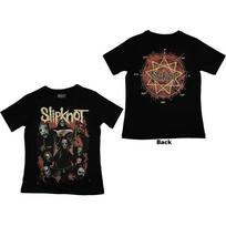 Slipknot Ladies T-Shirt: Come Play Dying Back Print (Back Print) (Medium) 2XL