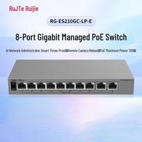 Ruijie RG-ES210GC-LP-E 8-Port Gigabit PoE Managed Switch