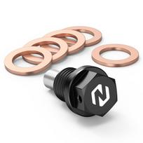 2025 2024 For KTM 690 Duke R Enduro SMC R 2008-2025 Husqvarna 701 Enduro Supermoto GasGas 700 SM ES Magnetic Oil Drain Plug Bolt juoda