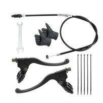 7/8'' 22mm Motorcycle Brake Clutch Levers Kit For 47cc 49cc ATV Quad DirtBike Motocross 97cc Baja Scooter Moped Modified Parts juoda