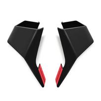 Aerodynamic Winglet For Kawasaki Ninja ZX10R ZX10RR 2022-2024 2025 Motorcycle Frontal Side Fairing Downforce Spoiler Fixed Wing matinė juoda spalva