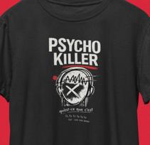 Psycho Killer T-Shirt / Vintage Talking Heads David Byrne Retro Style Tee 2XL