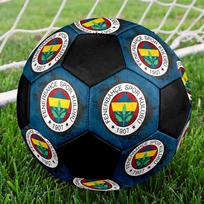 Fenerbahce FC futbolo kamuolys, spalvingas, tinkamas visoms amžiaus grupėms, mašininio siuvimo, PVC medžiaga, varžybų kokybės, patvarus ir atšokantis