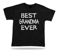 Best No1 Grandma Ever Tshirt Funny Happy day super Gift Idea birhday present Tee M
