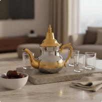 Middle Eastern Teapot Coffee Pot HeatResistant Stainless Steel for Guest
