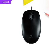 Logitech M100r Wired Office Mouse juoda
