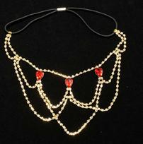 High-End Multi-layer Rhinestone Tassel Thigh Chain for Girls auksas