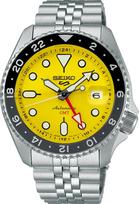 SEIKO 5 SPORTS SKX Sports Style GMT Model Automatic Mechanical Watch Seiko Five Sports Made in Japan SSK017 Yellow Overseas Model [Seiko] Men's [Used]