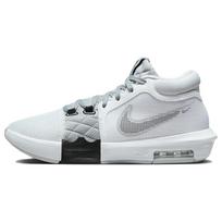 Nike LeBron Witness 8 White Light Smoke Grey Men Sneakers Black FB2239-100 44.5