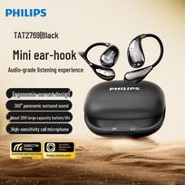 Philips TAT2769 Atvirų ausų belaidės Bluetooth sportinės ausinės juoda