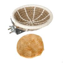 Bird Breeding Nest Bed Birds Cage Canary Finch Hamster Handmade Parakeets Winter Warm Parrot Diameter 13.5cm