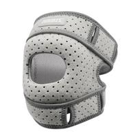 Aolikes 1Pcs Patella Knee Brace Knee Compression Sleeve Support Perfect For Men Knee Pain Arthritis Pain Workout Knee Guard Knee Pads šviesiai pilka spalva