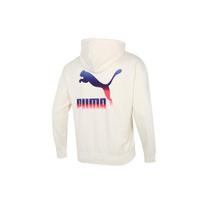 PUMA Logo Hoodie 'Cream' Men's 534443-73 XXL