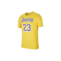 Nike Dri-FIT NBA Jersey Los Angeles Lakers LeBron James Short Sleeve Yellow Men's AR4887-740 S