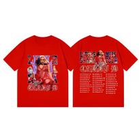 Cardi B Little Miss Drama Tour 2026 Graphic T Shirts Fashion Y2k Oversized Tshirts Unisex Women Clothing Harajuku Hip Hop Tshirt S