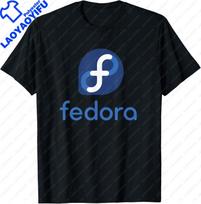 Linux Fedora TShirt White Tagline  Logo Open Source Os Tee TShirt Unisex Summer Streetwear Tops Unisexs Clothing Ropa Hombre S