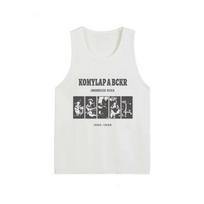 6535 cotton sling vest women's summer 2026 new American retro spice girl wind sweet cool basketball sleeveless top tide S balta