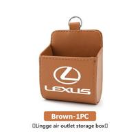 Car Interior Air Vent Storage Box Mini Phone Waste Storage Case For Lexus UX250h RX450h RX300 GX470 CT200h RX400h NX300h RX350
