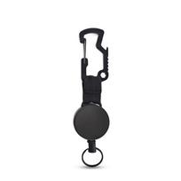 Name Tag Card Recoil Belt Carabiner Retractable Office Supplies Pull Badge Reel Badge Holder Clip Keychain Key Ring Clips juoda
