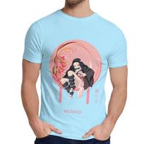 Unisex T Shirt Nezuko Demon Slayer Kimetsu No Yaiba Anime Manga Pure Cotton Top Design Man XL